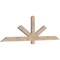 Ekena Millwork Kennewick Smooth Timber Gable Bracket, Douglas Fir, 72"W x 21"H x 1 1/2"D x 3 1/2"F, 7/12 Pitch GBW072X21X0204KEN00SDF - alternate 2